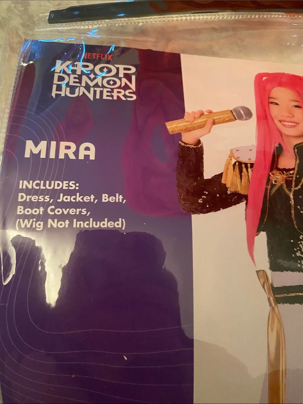 Spirit Mira Kids Costume - Black, White & Gold